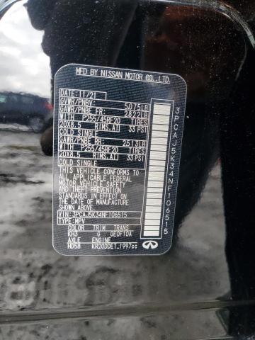 2022 INFINITI QX55 ESSEN 3PCAJ5K34NF106515