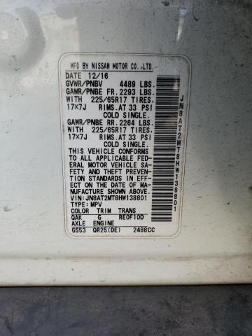 2017 NISSAN ROGUE S - JN8AT2MT8HW138801