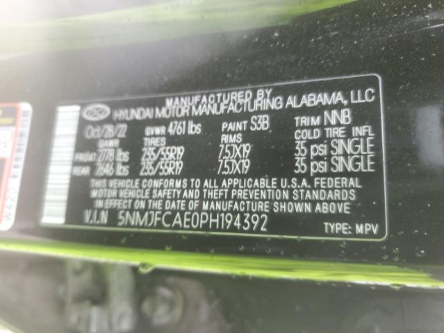 2023 HYUNDAI TUCSON SEL 5NMJFCAE0PH194392