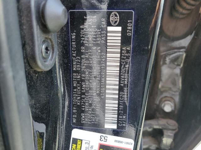 2024 TOYOTA CAMRY SE N - 4T1G11AK4RU197452