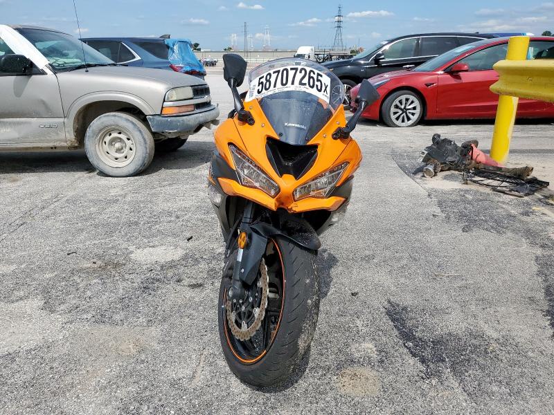 KAWASAKI ZX636 K 2020 orange  gas JKBZXJH1XLA006074 photo #3
