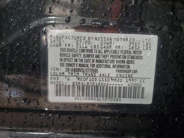 2020 NISSAN SENTRA S - 3N1AB8BV5LY270585