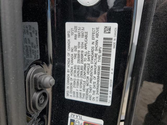 2021 HONDA CR-V TOURI - 2HKRW2H90MH683945