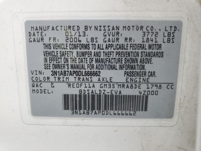 2013 NISSAN SENTRA S #3178083951