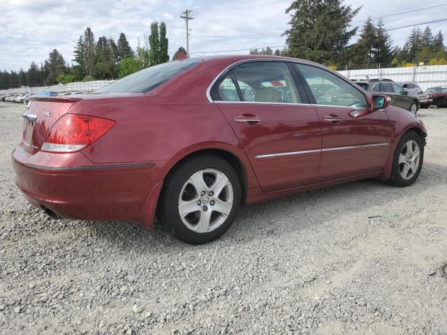 ACURA RL 2005 red  gas JH4KB16515C007796 photo #4