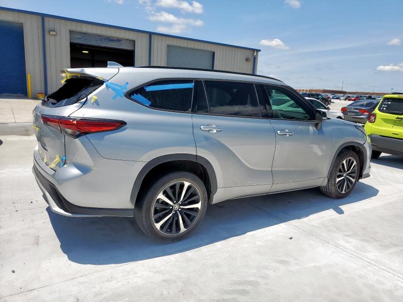 Vin: 5tdlzrah3ms089965, lot: 58919895, toyota highlander xse 20213