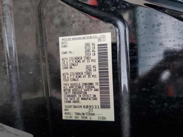 2023 NISSAN ROGUE SV - 5N1BT3BA5PC689531