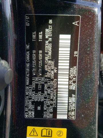 2017 LEXUS RX 350 BAS - 2T2BZMCAXHC109279