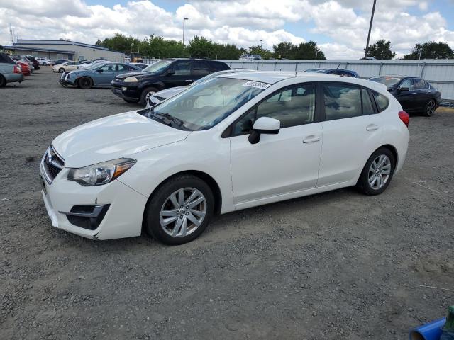 SUBARU IMPREZA PR 2015 white  gas JF1GPAC61F8247673 photo #1