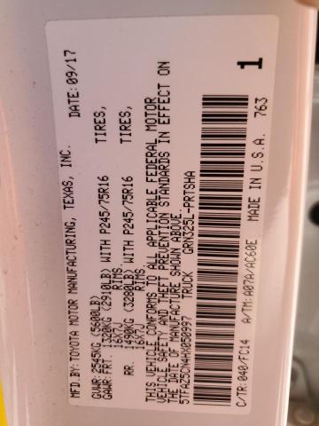 2017 TOYOTA TACOMA DOU - 5TFAZ5CN4HX050997