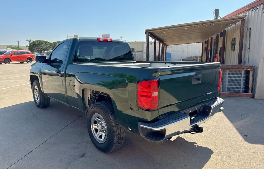 CHEVROLET SILVERADO 2014 green pickup gas 1GCNCPEH7EZ333805 photo #4