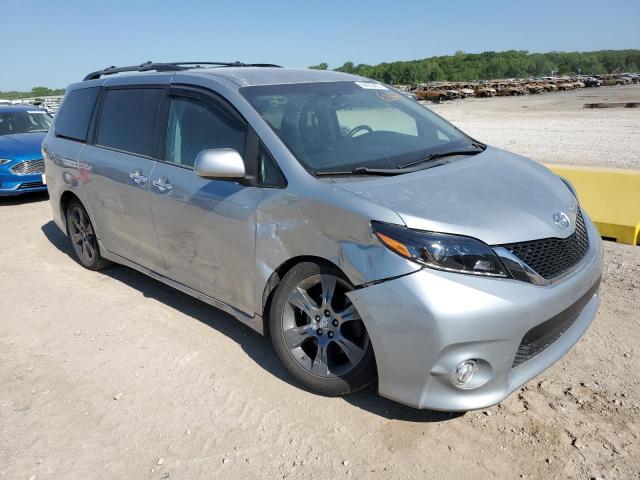 Vin: 5tdxk3dc4fs626574, lot: 56855495, toyota sienna sport 20154