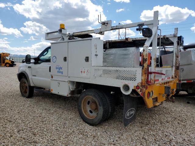 FORD F450 SUPER 2004 white chassis diesel 1FDXF47P74EC14768 photo #3