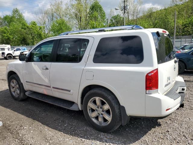 Vin: 5n1ba0ne5an609952, lot: 55166675, nissan armada platinum 20102