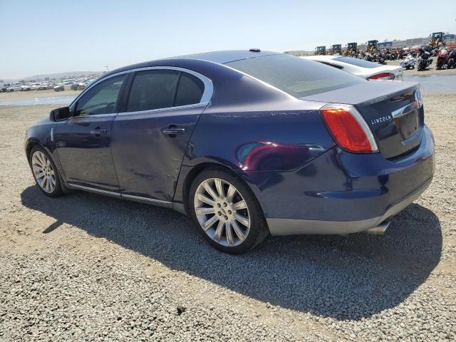 LINCOLN MKS 2011 blue  gas 1LNHL9ER3BG603911 photo #3