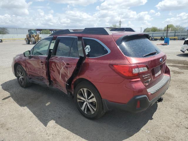 Vin: 4s4bsanc3k3272700, lot: 55502365, subaru outback 2.5i limited 20192