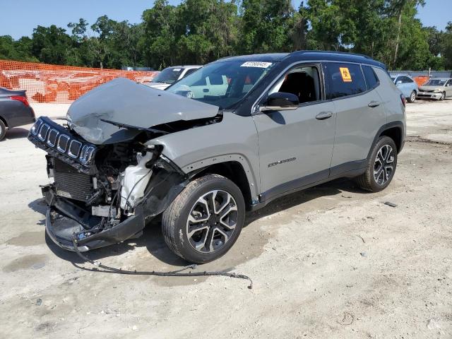 Vin: 3c4njdcb9nt146236, lot: 57280045, jeep compass limited 2022 img_1