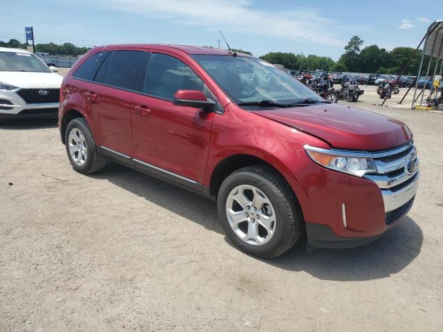 Vin: 2fmdk3jc8dbc72804, lot: 58184575, ford edge sel 20134