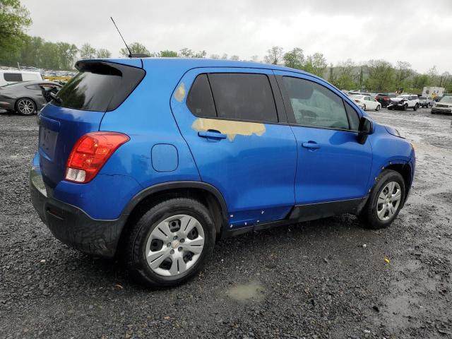 2016 CHEVROLET TRAX LS KL7CJKSB3GB616100