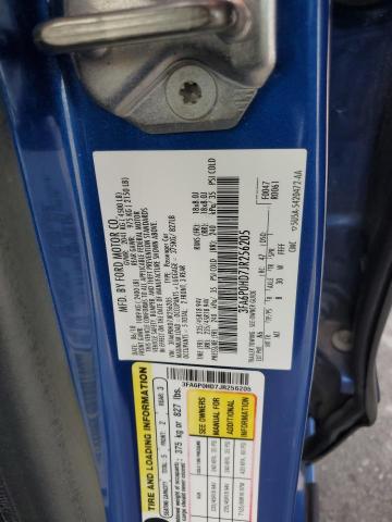 2018 FORD FUSION SE - 3FA6P0HD7JR256205