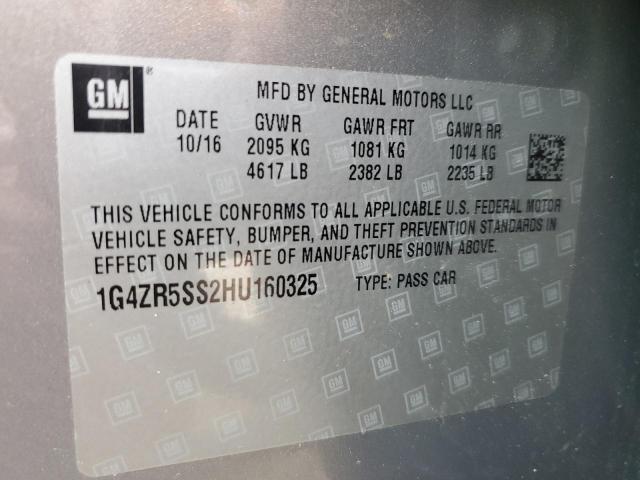 2017 BUICK LACROSSE P 1G4ZR5SS2HU160325