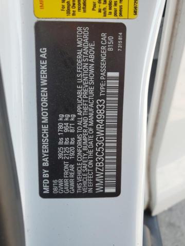 2016 MINI COOPER COU WMWZB3C53GWR49833