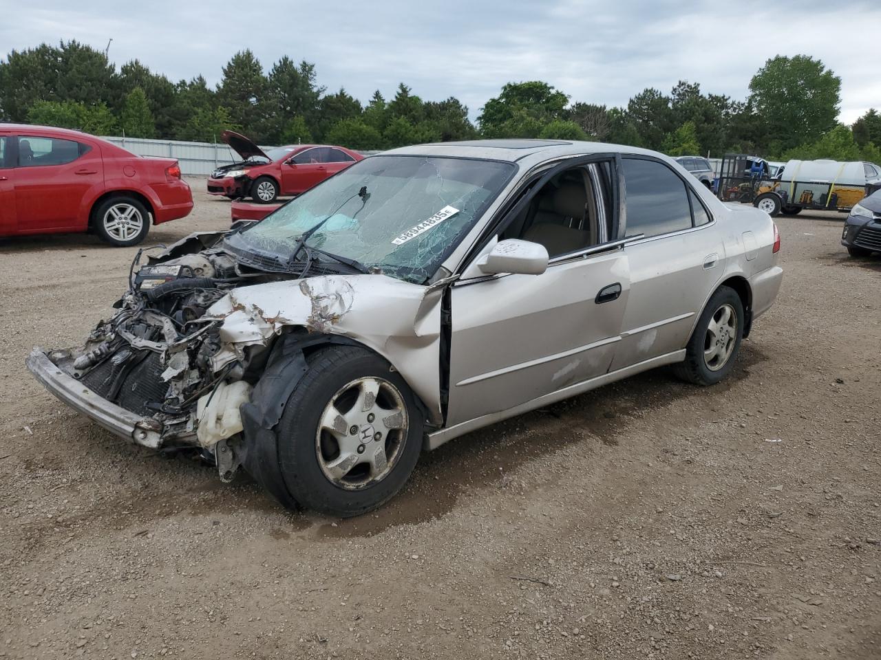Lot #3316054217 1998 HONDA ACCORD EX
