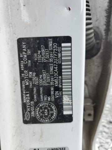2018 HYUNDAI TUCSON SEL - KM8J3CA47JU777330