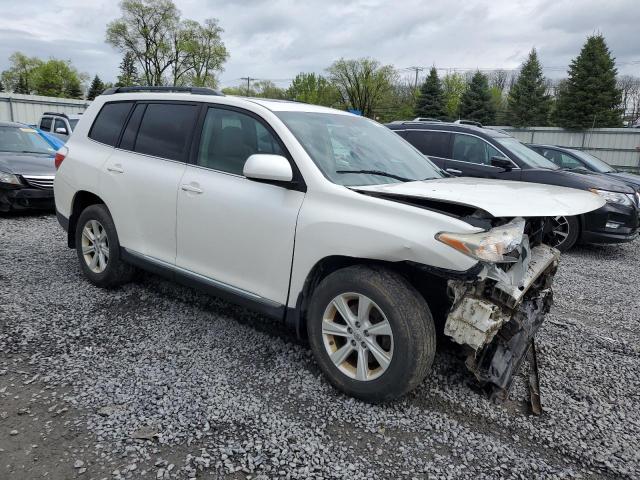 Vin: 5tdbk3eh2cs136313, lot: 56129975, toyota highlander base 20124