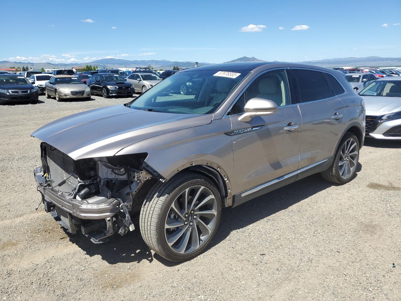 Lot #3211803398 2019 LINCOLN NAUTILUS R