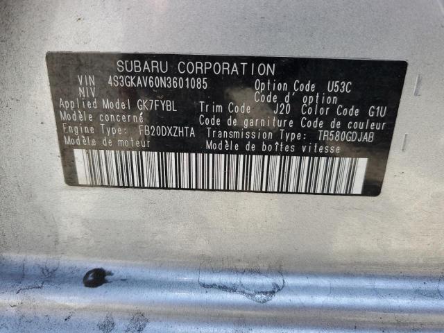 2022 SUBARU IMPREZA PR 4S3GKAV60N3601085