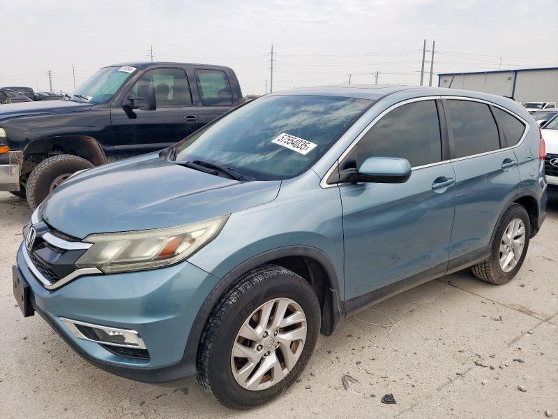 HONDA CR-V EX 2016 blue  gas 2HKRM3H55GH526182 photo #1