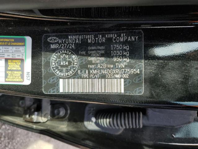 2024 HYUNDAI ELANTRA LU KMHLN4DGXRU775954