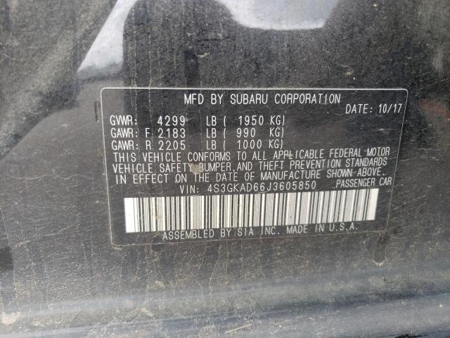 2018 SUBARU IMPREZA PR 4S3GKAD66J3605850