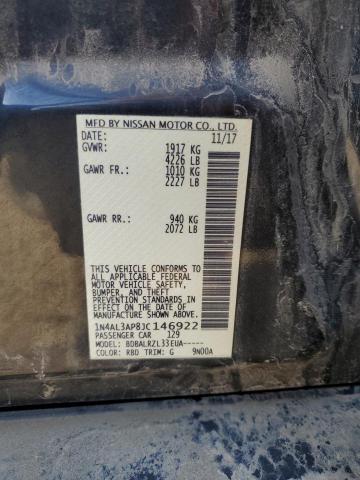 2018 NISSAN ALTIMA 2.5 - 1N4AL3AP8JC146922