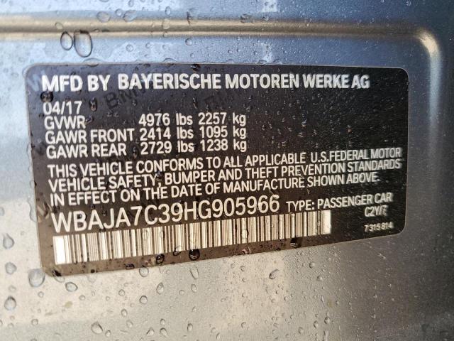 2017 BMW 530 XI - WBAJA7C39HG905966