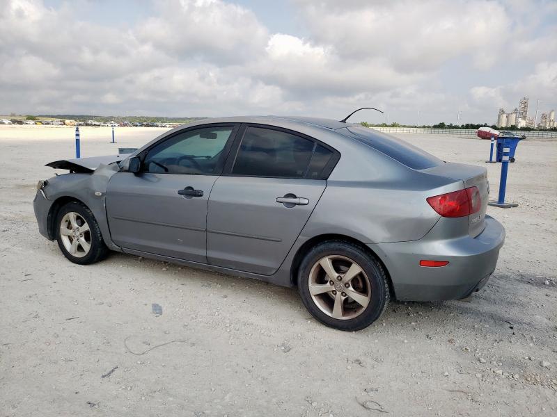 MAZDA 3 I 2006 gray sedan 4d gas JM1BK12F361418971 photo #3