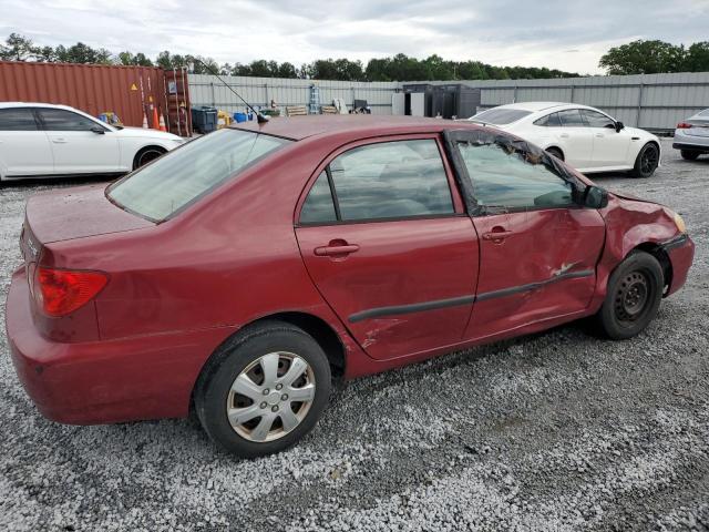 TOYOTA COROLLA CE 2008 red  gas 1NXBR32E18Z005510 photo #4