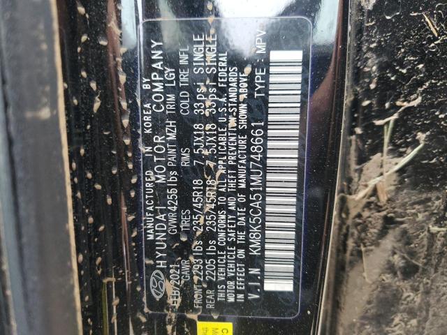 2021 HYUNDAI KONA ULTIM KM8K5CA51MU748661