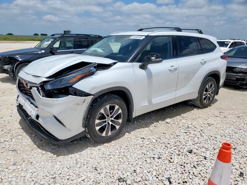 Vin: 5tdgzrbh7ns571310, lot: 59058595, toyota highlander xle 2022 img_1
