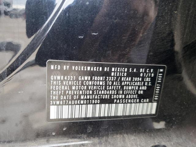 2019 VOLKSWAGEN GTI S 3VW6T7AU0KM011900