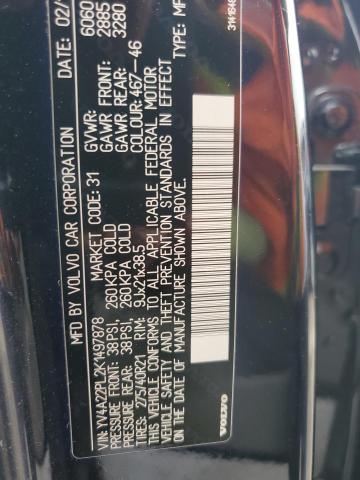 2019 VOLVO XC90 T6 IN YV4A22PL2K1497878