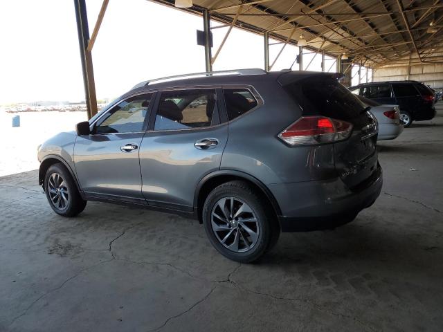 NISSAN ROGUE S 2016 gray  gas 5N1AT2MV2GC782612 photo #3