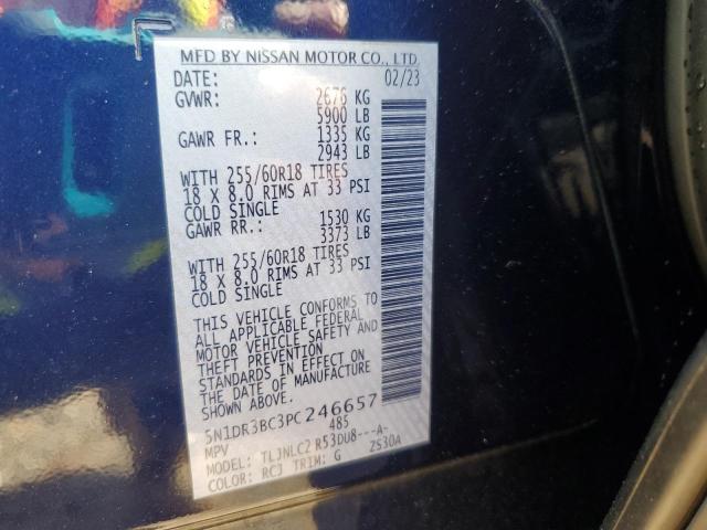 2023 NISSAN PATHFINDER - 5N1DR3BC3PC246657