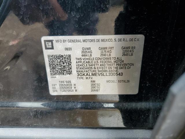 2020 GMC TERRAIN SL - 3GKALMEV5LL330543