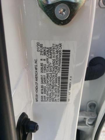 2020 ACURA TLX TECHNO - 19UUB2F43LA004089