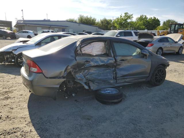 HONDA CIVIC LX 2009 gray  gas 2HGFA16509H337438 photo #4