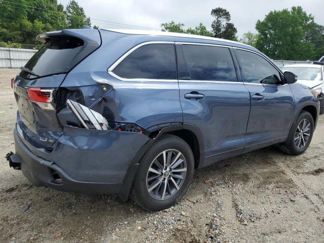 Vin: 5tdjzrfh9js858688, lot: 55343275, toyota highlander se 20183
