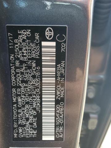 2018 TOYOTA PRIUS - JTDKBRFU9J3057816