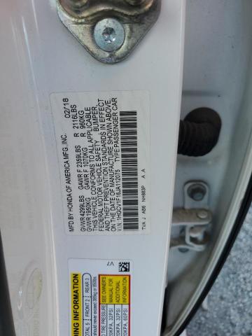 2018 HONDA ACCORD LX - 1HGCV1F16JA112075